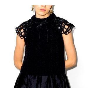 Cecilie Bahnsen Brynlee Lattice Vest